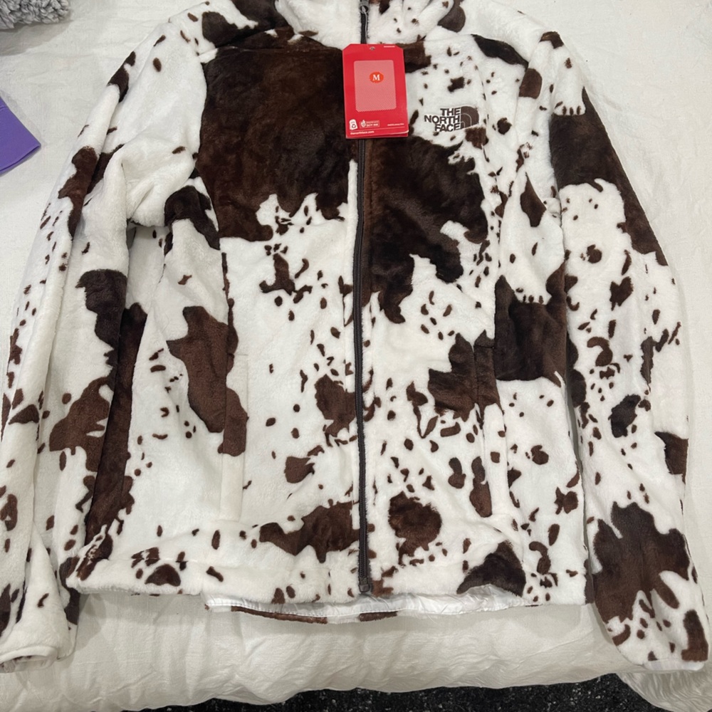 North Face Cow Print Jacket
